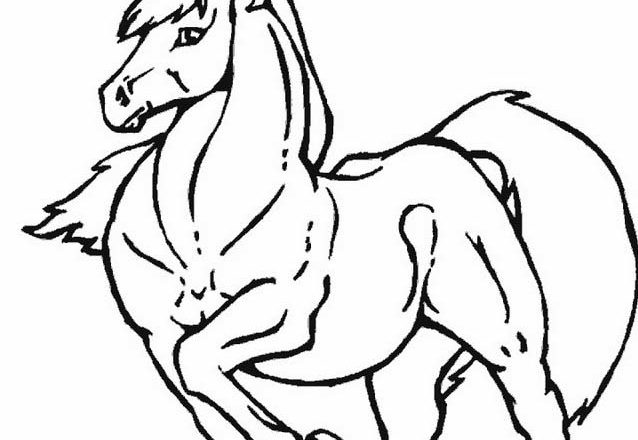 Unicorno sicuro di se disegno da colorare per bimbi e bimbe