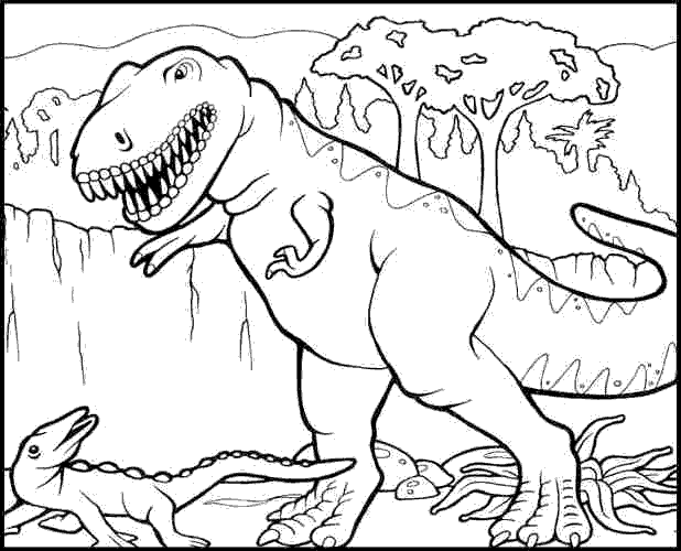 disegni_da_colorare_tirannosauro_rex