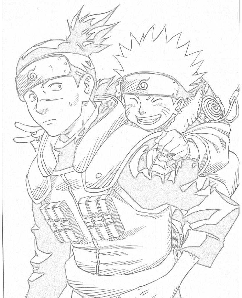 naruto_e_maestro_iruka_disegno